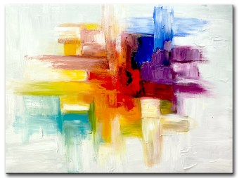 abstract schilderij